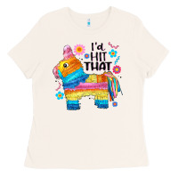 Bone id hit that  mexican llama pinata Ladies Tee - JahusDesignShop