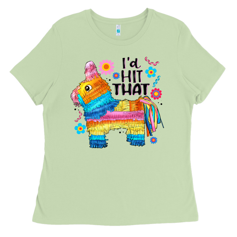 Id Hit That  Mexican Llama Pinata Ladies Tee by JahusDesignShop | Teevron