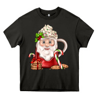 Asphalt santa coffee Heavy Core Tee - JahusDesignShop
