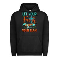 Pigment Black Let Your Faith Be Bigger Than Your Fear Urban Hoodie - BundleAndBundleShop