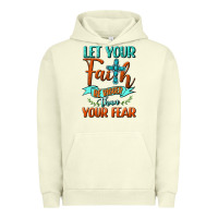 Pigment Pistachio Let Your Faith Be Bigger Than Your Fear Urban Hoodie - BundleAndBundleShop