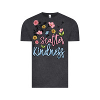 Vintage Black scatter kindness Vintage Tee - MaliasSmallBusiness