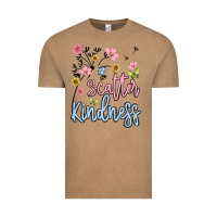 Vintage Coffee scatter kindness Vintage Tee - MaliasSmallBusiness