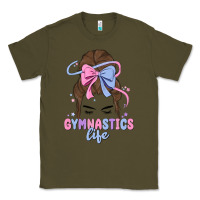 Army Green gymnastics life Classic Tee - MaliasSmallBusiness