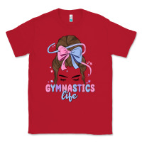 Red gymnastics life Classic Tee - MaliasSmallBusiness
