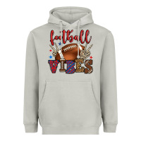 Moon Dust Football vibes red and blue Heavyweight Hoodie - HowdyJamesFarm