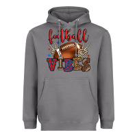 Storm Football vibes red and blue Heavyweight Hoodie - HowdyJamesFarm