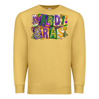 Antique Gold mardi  gras Premium Sweatshirt - CowGirlArtShop