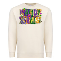 Sandshell mardi  gras Premium Sweatshirt - CowGirlArtShop