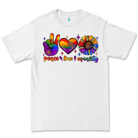 White peace love equality Premium Tee - JahusDesignShop