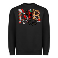 Black lab life christmas Heavyweight Sweatshirt - MaliasSmallBusiness