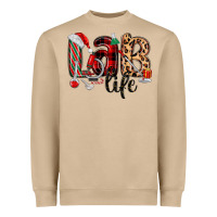 Mushroom lab life christmas Heavyweight Sweatshirt - MaliasSmallBusiness