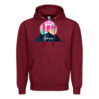 Burgundy Gemini Zipper Hoodie - Bettercallsaul