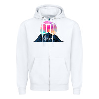 White Gemini Zipper Hoodie - Bettercallsaul