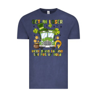 Vintage Denim get in loser we re going to find the pot of gold Vintage Tee - MaliasSmallBusiness