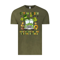 Vintage Olive get in loser we re going to find the pot of gold Vintage Tee - MaliasSmallBusiness