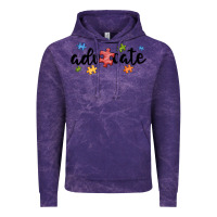 Cloud Purple advocate autism Vintage Hoodie - MaliasSmallBusiness