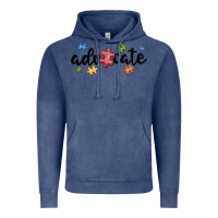 Vintage Denim advocate autism Vintage Hoodie - MaliasSmallBusiness