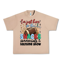 Burro im just here for the snacks commercials and  halftime show Urban Heavy Tee - MaliasSmallBusiness