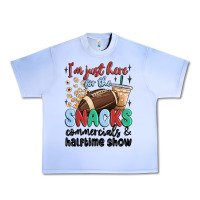 Grape Ice im just here for the snacks commercials and  halftime show Urban Heavy Tee - MaliasSmallBusiness