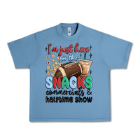 Im Just Here For The Snacks Commercials And  Halftime Show Urban Heavy Tee | Teevron