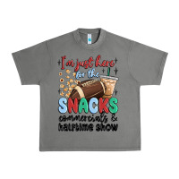 Tornado im just here for the snacks commercials and  halftime show Urban Heavy Tee - MaliasSmallBusiness