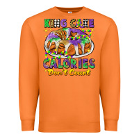 Carrot king cake calories dont count mardi gras Premium Sweatshirt - CowGirlArtShop
