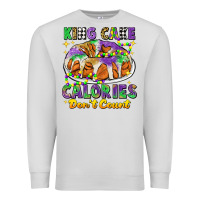 Dove Grey king cake calories dont count mardi gras Premium Sweatshirt - CowGirlArtShop