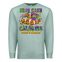 Seafoam king cake calories dont count mardi gras Premium Sweatshirt - CowGirlArtShop