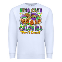 White king cake calories dont count mardi gras Premium Sweatshirt - CowGirlArtShop