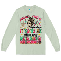 Matcha some days i rock it some days it rocks me Long Sleeve Tee - MaliasSmallBusiness