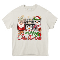 Cream merry Christmas coffee Heavy Core Tee - JahusDesignShop