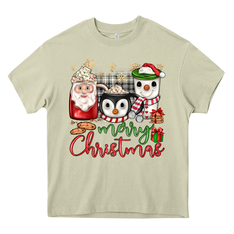 Merry Christmas Coffee Heavy Core Tee by JahusDesignShop | Teevron