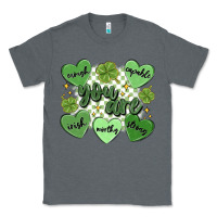 Charcoal Heather st. patrick's day positive affirmations Classic Tee - MaliasSmallBusiness