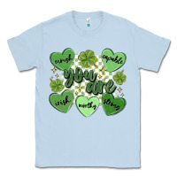 Dusty Blue st. patrick's day positive affirmations Classic Tee - MaliasSmallBusiness