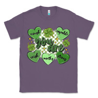 Lavender st. patrick's day positive affirmations Classic Tee - MaliasSmallBusiness