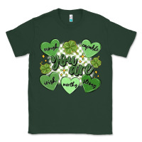 Sports Green st. patrick's day positive affirmations Classic Tee - MaliasSmallBusiness