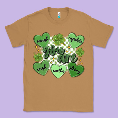 St. Patrick's Day Positive Affirmations Classic Tee Designed By Maliassmallbusiness