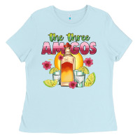 Baby Blue the three amigos Ladies Tee - JahusDesignShop