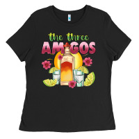 Black the three amigos Ladies Tee - JahusDesignShop