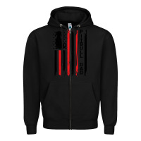 Black Pitbull Dad Zipper Hoodie - Bettercallsaul