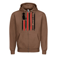 Chestnut Pitbull Dad Zipper Hoodie - Bettercallsaul