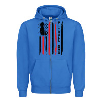 True Royal Pitbull Dad Zipper Hoodie - Bettercallsaul