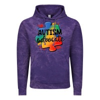 Cloud Purple autism advocate Vintage Hoodie - MaliasSmallBusiness