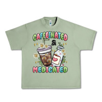 Oil Green caffeinated and medicated Urban Heavy Tee - MaliasSmallBusiness