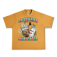 Peanut Butter caffeinated and medicated Urban Heavy Tee - MaliasSmallBusiness