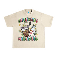 Sandshell caffeinated and medicated Urban Heavy Tee - MaliasSmallBusiness