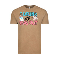 Vintage Coffee i drink until i pass out baby Vintage Tee - MaliasSmallBusiness