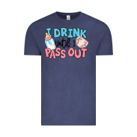 Vintage Denim i drink until i pass out baby Vintage Tee - MaliasSmallBusiness