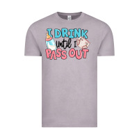 Vintage Zinc i drink until i pass out baby Vintage Tee - MaliasSmallBusiness